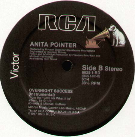ANITA POINTER - Overnight Success